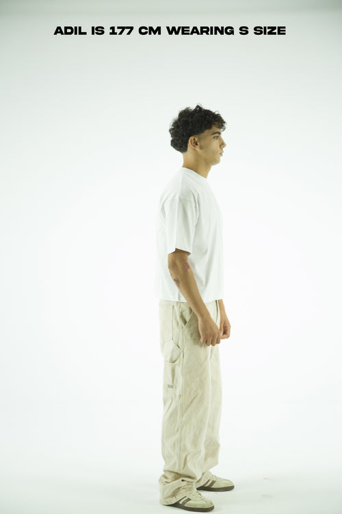 Basic BLANK tee - WHITE