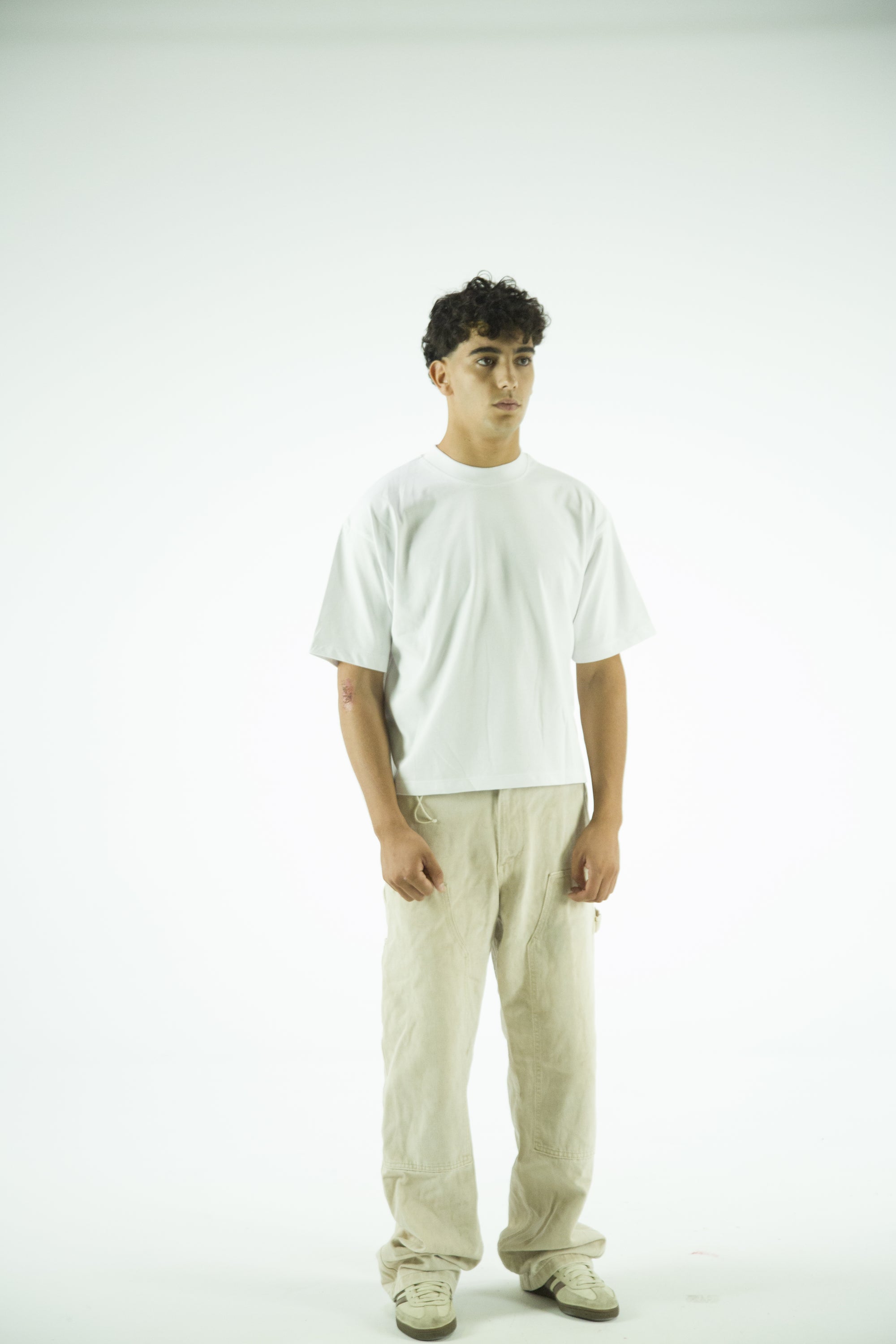 Basic BLANK tee - WHITE